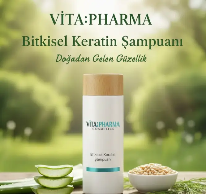 VİTA PHARMA Bitkisel Keratin Şampuanı